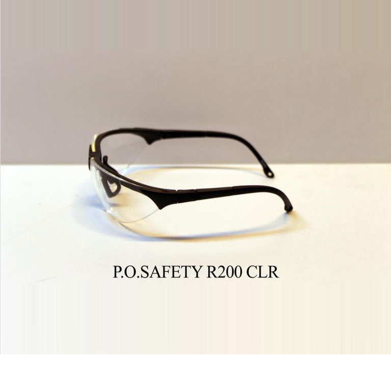 عینک ایمنی HSETOP مدل P.O.SAFETY R200 CRL