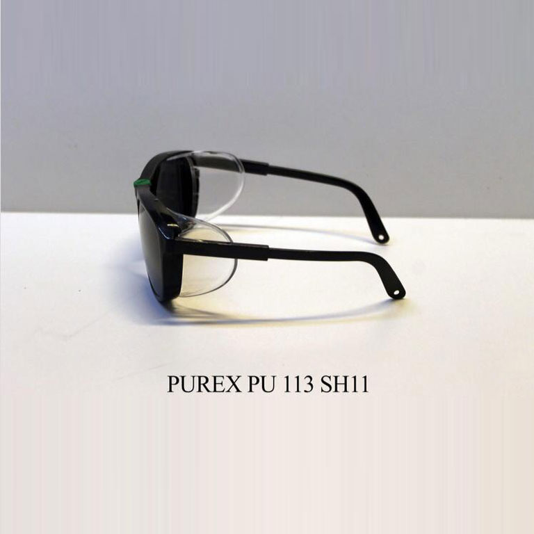 عینک ایمنی حفاظ شفاف PUREX PU113 SH11