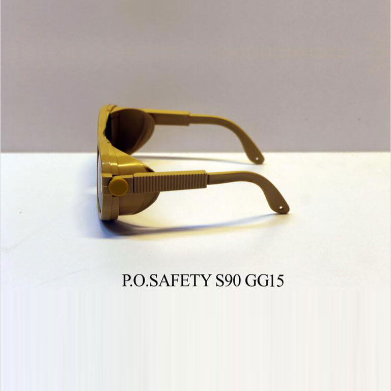 عینک ایمنی HSETOP مدل P.O.SAFETY S90 GG15
