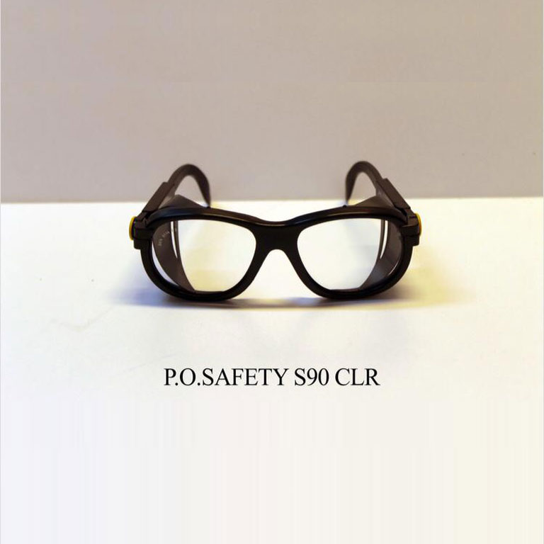 عینک ایمنی HSETOP مدل P.O.SAFETY S90 CLR
